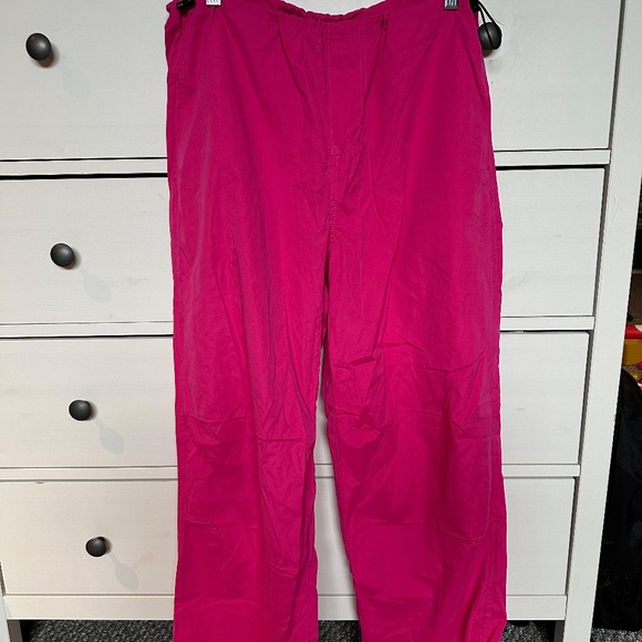Forever 21 toggle drawstring parachute pants size XS - Picture 2 of 4